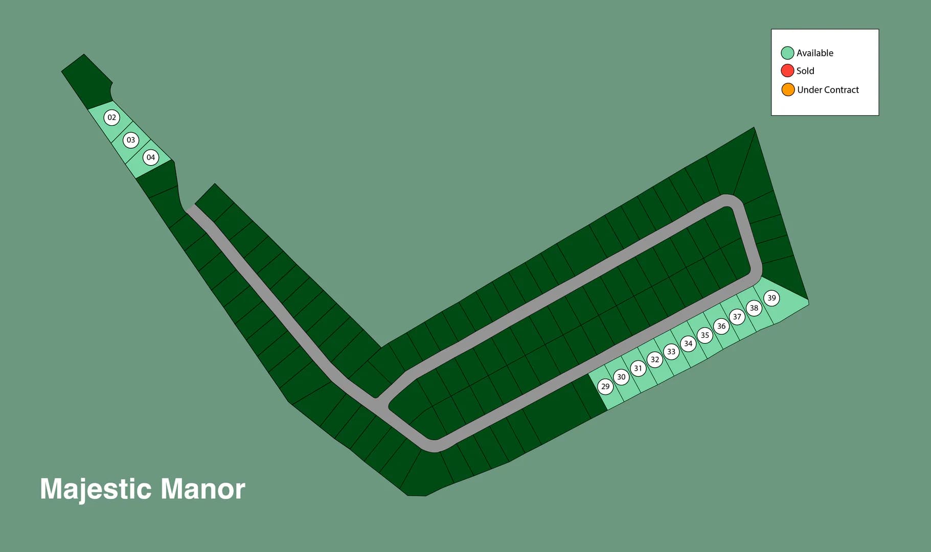 Majestic Manor community map