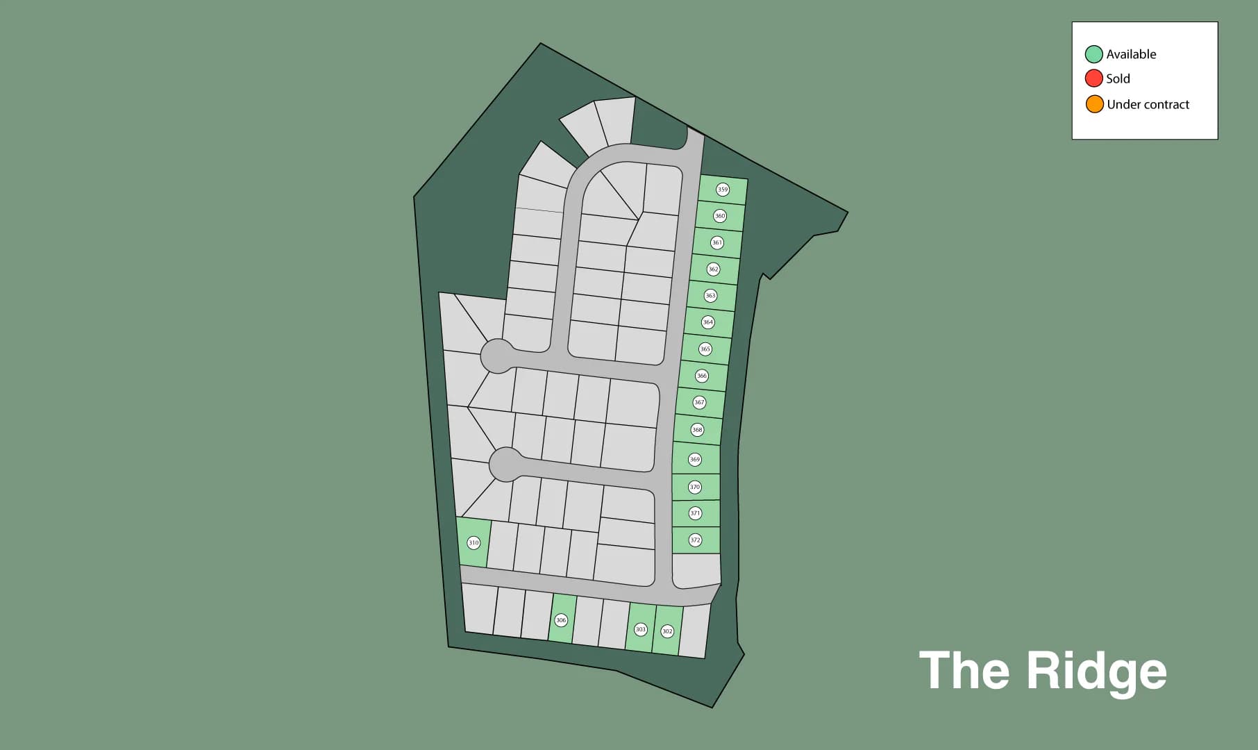 The Ridge community map